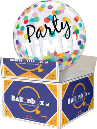 Pellen voorzichtig tij Ballon met kaart of cadeau versturen | BallonBox.nl